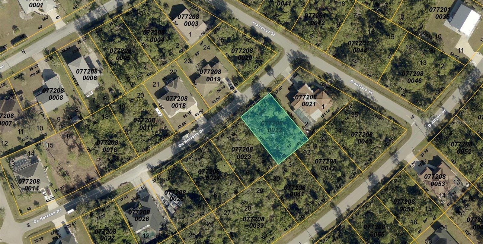 Lot 3 & 4 De Herreda St, North Port, FL 34287
