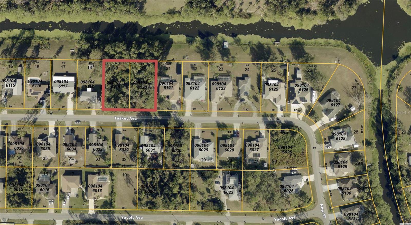 Lot 19 & Lot 20 Tusket Ave, North Port, FL 34286