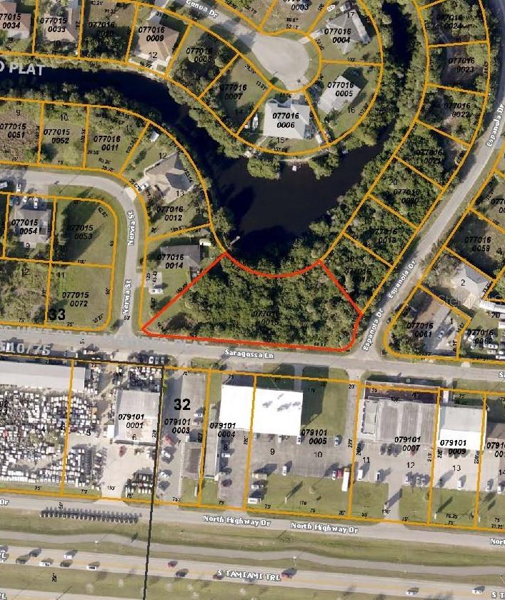 Lots 15,16,17 Saragossa Ln, North Port, FL 34287