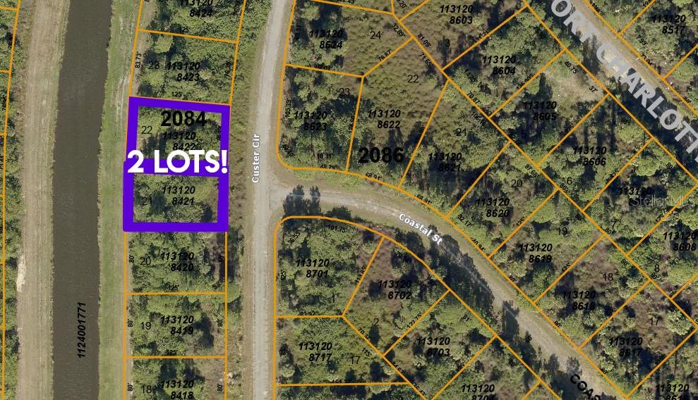 Lots 21 & 22 Custer Cir, North Port, FL 34288