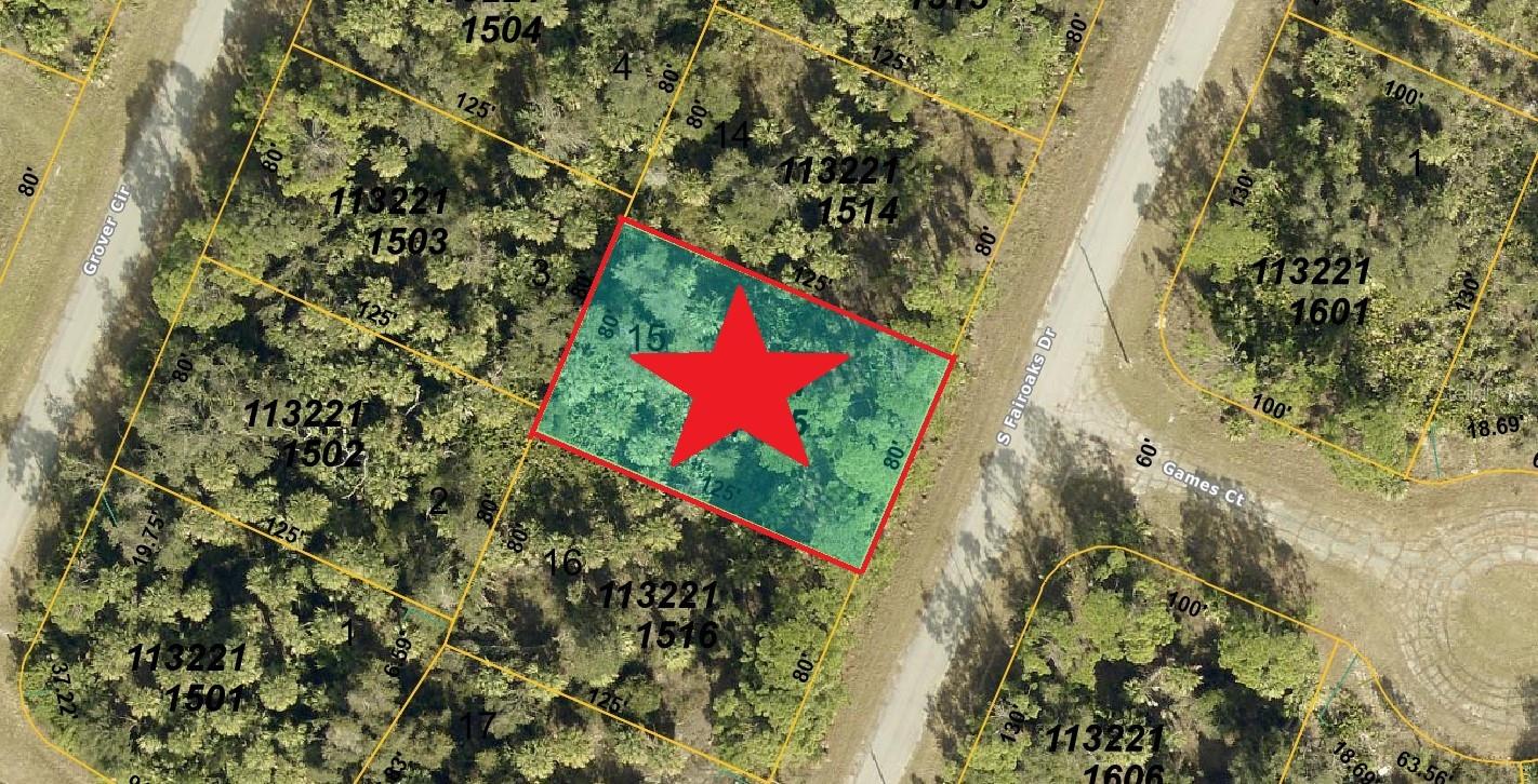 Lot 15 S Fairoaks Dr, North Port, FL 34288