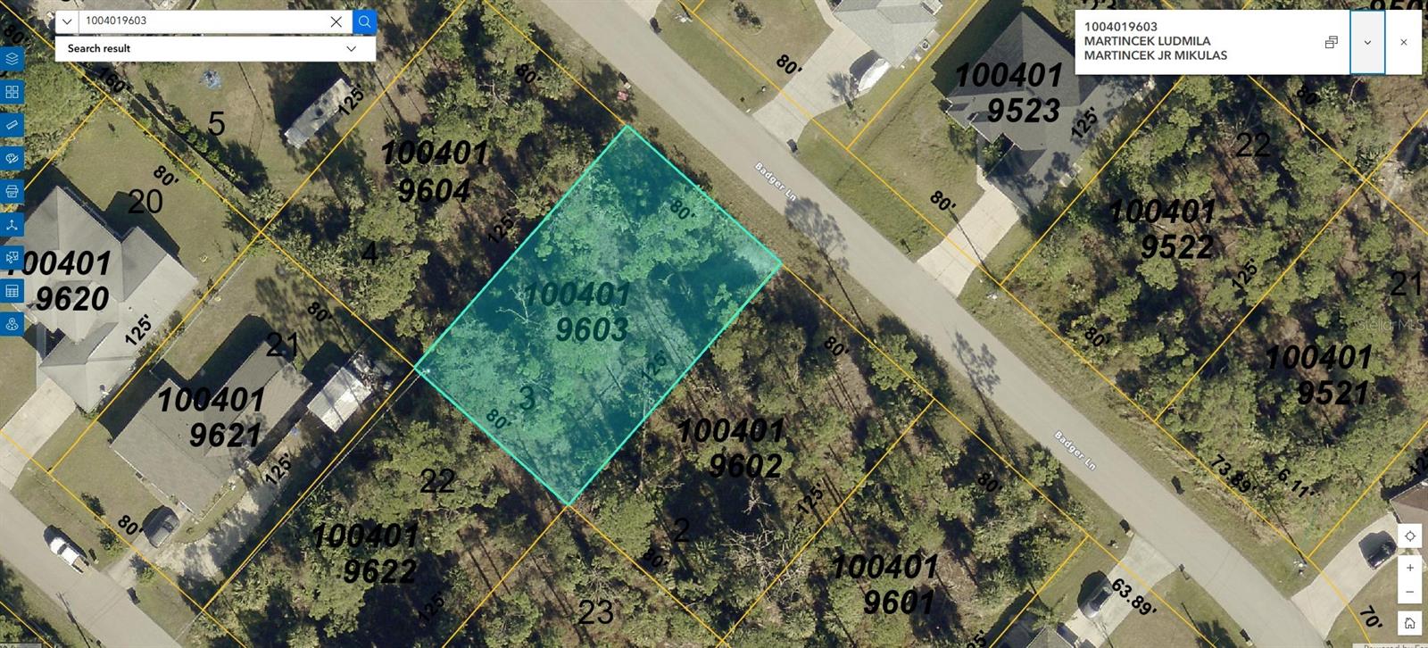 Badger Ln, North Port, FL 34286