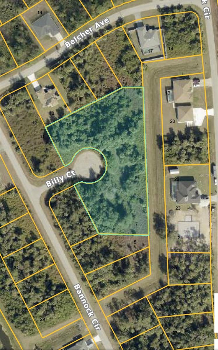 Billy Ct #Lots 7, 8, 9 & 10, North Port, FL 34288