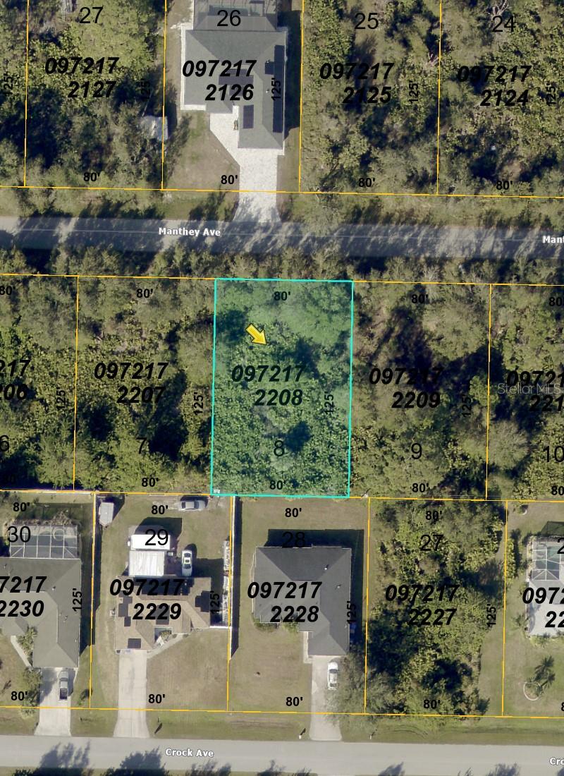 Lot 8 Manthey Ave, North Port, FL 34291