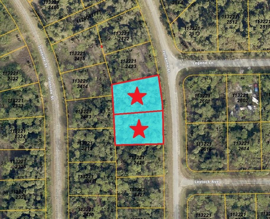 Lot 24 & 25 Julianna St, North Port, FL 34288