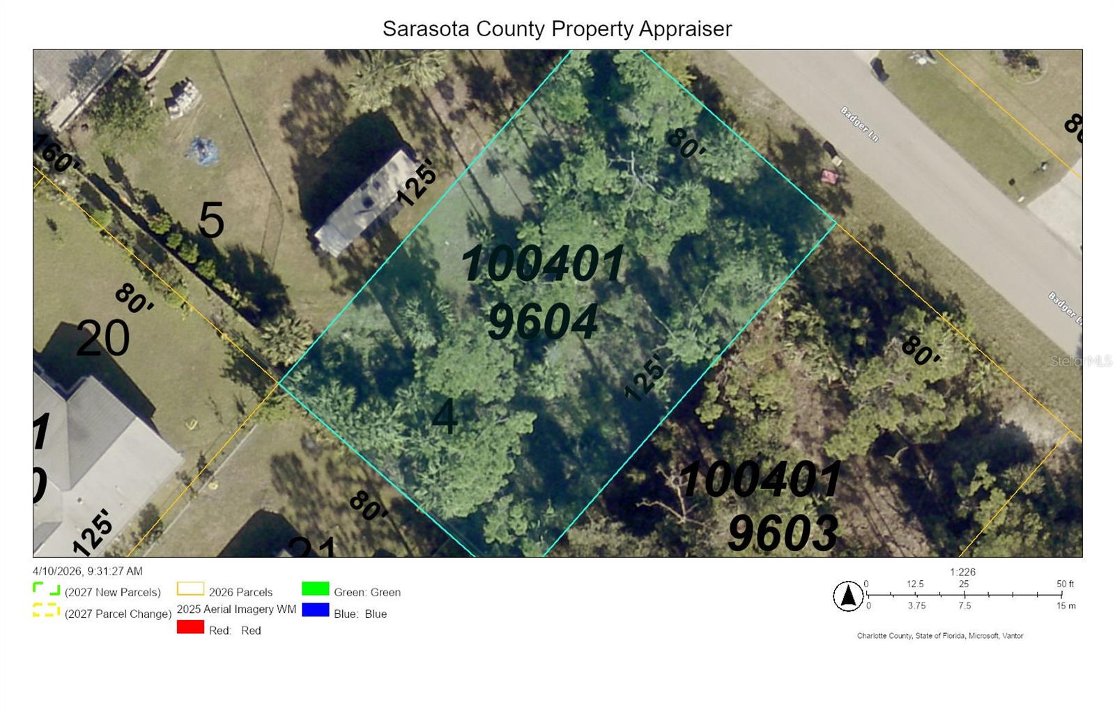 Badger Ln, North Port, FL 34286