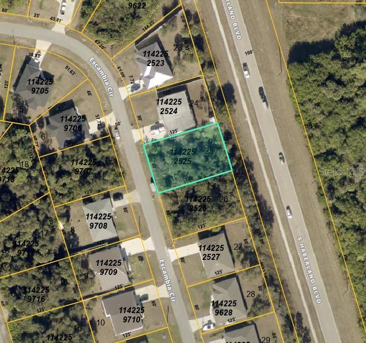 Lot #25 Escambia Cir, North Port, FL 34288