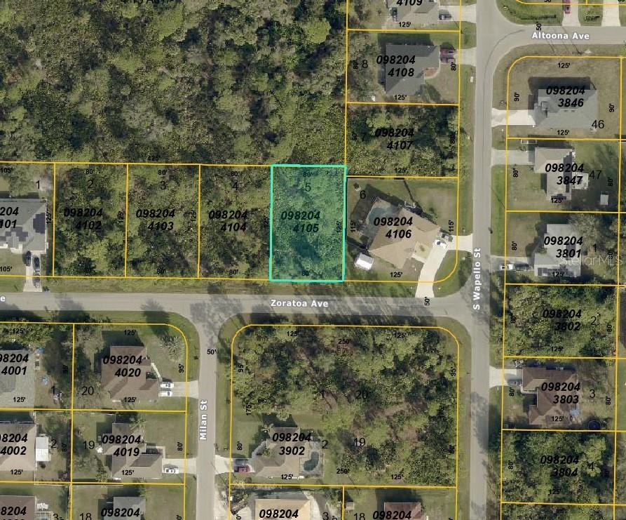Lot 5 Block 441 Zoratoa Ave, North Port, FL 34286