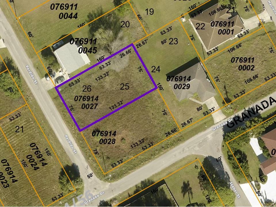 Lots 25 And 1/2 0f L Granada Dr Lots 25 & 26 And 1/2 0f Lot 24 Parcel1 Dr, North Port, FL 34287