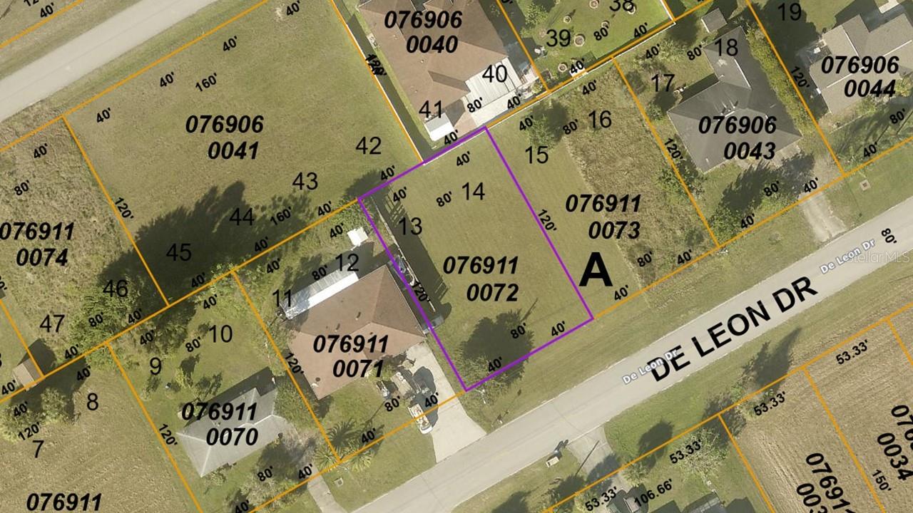 Lots 13 & 14 De Leon Dr, North Port, FL 34287