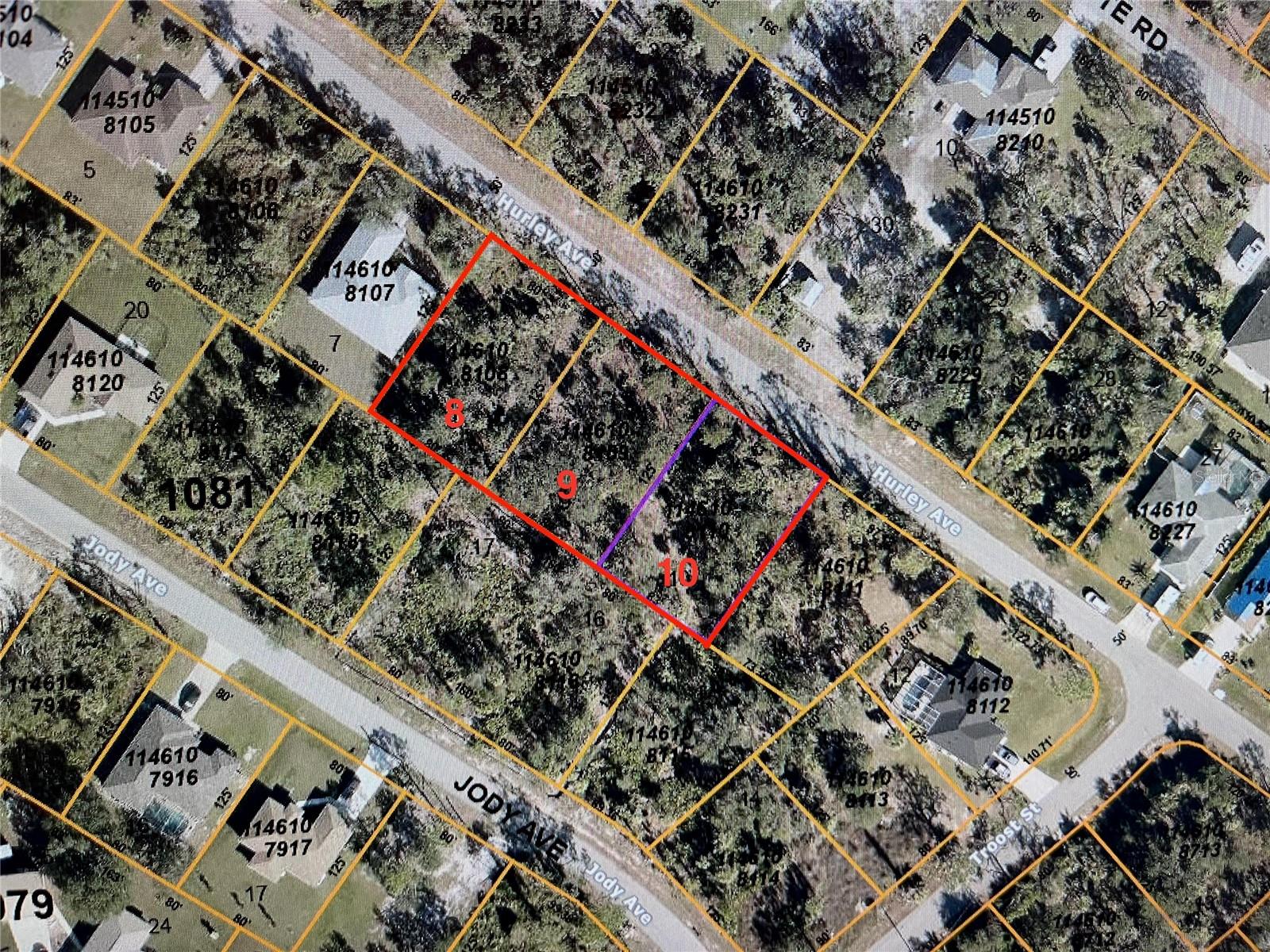 Lot 8,9,10 Hurley Ave, North Port, FL 34288