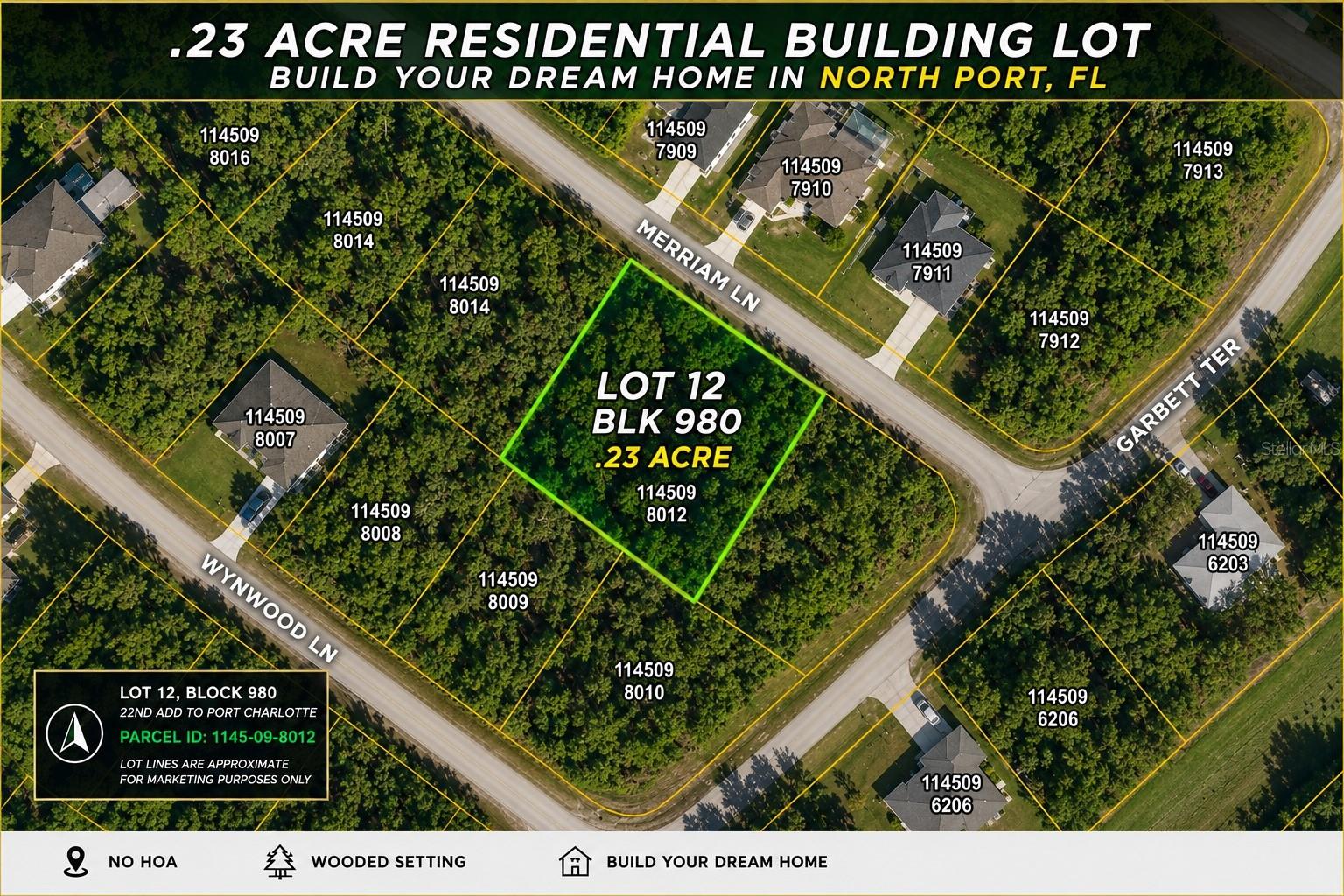 Lot 12 Merriam Ln, North Port, FL 34288